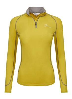 LeMieux Climate Base Layer techshirt geel maat:s LeMieux Climate Base Layer techshirt geel maat:s