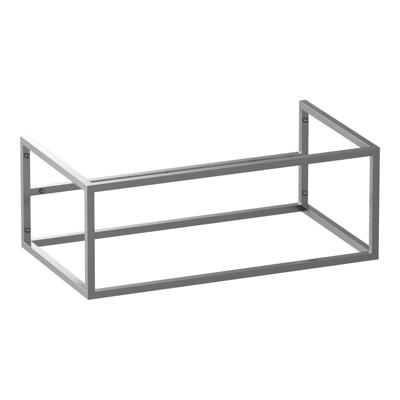 Brauer Believe - Onderkast - 80 cm - excl. Bodemplaat - Rvs-Kleurig Geborsteld