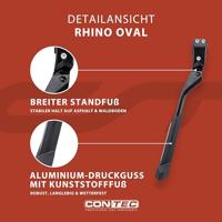 CONTEC achtervorkstandaard "rhino oval" ct rear kickstand oval 24" - 29" black - thumbnail