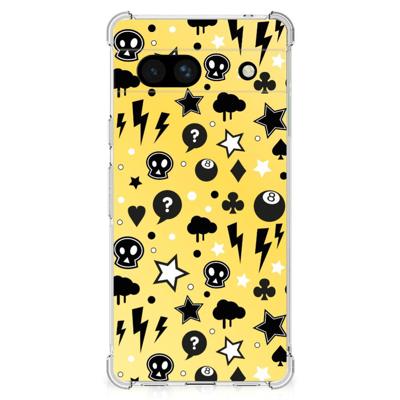 Extreme Case Google Pixel 7A Punk Geel Extreme Case Google Pixel 7A Punk Geel