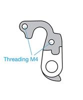 Union derailleurpad gh-112 met schroefset m4x0.7 - thumbnail