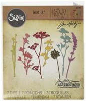 Sizzix • thinlits snijmal windbloemen set x7 - thumbnail