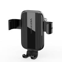 Steun voor mobiele telefoons Vention KCTB0 Zwart Plastic - thumbnail