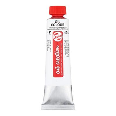 Talens art creation olieverf tube 40ml zinkwit(saffloerolie Talens art creation olieverf tube 40ml zinkwit(saffloerolie