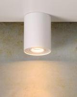Lucide TUBE - Plafondspot - Ø 9,6 cm - 1xGU10 - Wit - thumbnail
