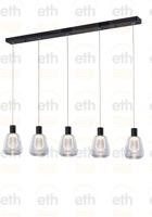 ETH Glazen eettafel hanglampGary - 05-HL4526-30H - thumbnail