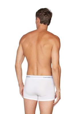 Calvin Klein onderbroeken 3-Pack Trunks heren - Calvin klein ondergoed heren - Modern Cotton heren boxershorts - Katoenen heren ondergoed - XL - Wit
