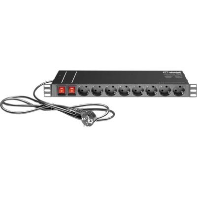 Adam Hall 874716 19 inch stroomverdeler 16-voudig