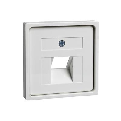 ELSO centrale plaat 366404 voor 1xRJ45 zonder JOY zuiver wit 1 stuk(s)