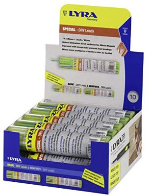 Lyra Special Dry Leads Watervast 4 x Blauw, 4 x Groen, 4 x Wit