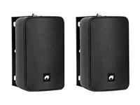 Omnitronic ODP-204 Wandluidspreker 80 W 16 Ω Zwart 1 paar - thumbnail