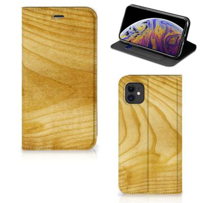 Apple iPhone 11 Book | Wallet Case | Licht Hout