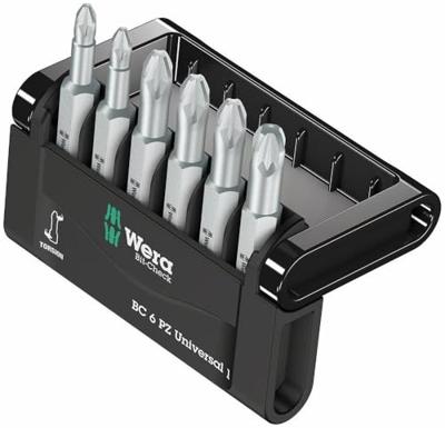 Wera Mini-Check PZ, 50 mm 05056471001 Bitset 6-delig Kruiskop Pozidriv