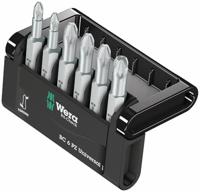 Wera Mini-Check PZ, 50 mm 05056471001 Bitset 6-delig Kruiskop Pozidriv - thumbnail