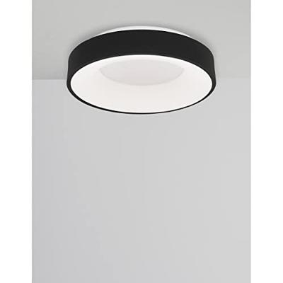 Lyora PlafondlampRando Thin zwart Ø 38cm - 9353831 - thumbnail