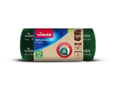 Vuilniszakken Vileda 169307 Ecobag 100 % Gerecycled 100 L (10 Stuks)