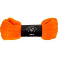 Creativ Company Merino wol, dikte 21 my, oranje, 100 gr/ 1 doos - thumbnail