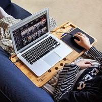 Lapzer Laptop Desk - 60 x 30 cm - Telefoonhouder - Muismat - thumbnail