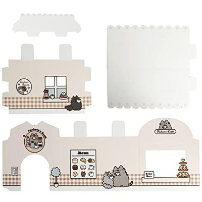 Pusheen Catfé Doe-Het-Zelf 100% Karton Kat Speelhuisje