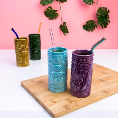 Tiki Mug Set - Tiki Glazen - Set van 4 - 420 ml