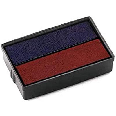 Colop stempelkussen tweekleurig (blauw/rood), voor stempel S160L, blister van 2 stuks