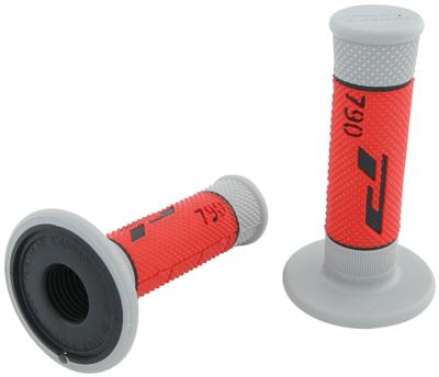 PROGRIP griffgummi "790" rubber grip 790 sw/gr/rt 115mm closed.