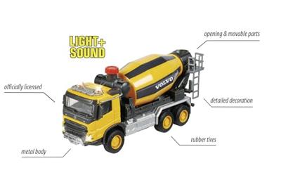 Majorette Volvo FMX truck Cement mixer Kant-en-klaar model Bouwvoertuig (model)