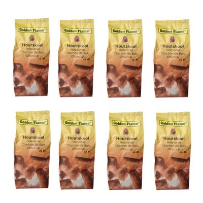Golden Flame houtskool (8x 8 liter)