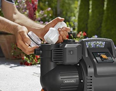 Gardena Pressure Booster Pump 3500/4E - 800W, 4 bar, 3500 l/h, with Dry-Running Protection.