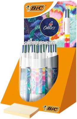 Balpen bic 4kleuren m hydro ass