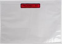 Paklijstenvelop Dokulops C4, ft 328 x 235 mm, doos van 500 stuks, tekst: packing list - thumbnail