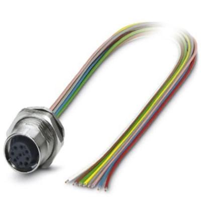 Phoenix Contact 1542732 Sensor/actuator inbouwconnector M12 Aantal polen (sensoren): 8 Bus, inbouw 0.50 m 1 stuk(s) Phoenix Contact 1542732 Sensor/actuator inbouwconnector M12 Aantal polen (sensoren): 8 Bus, inbouw 0.50 m 1 stuk(s)