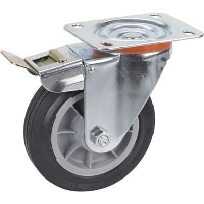 dörner + helmer 716902 Zwenkwiel Wieldiameter: 160 mm Draagvermogen (max.): 150 kg 1 stuk(s)