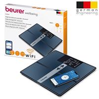 Beurer BF 980 WIFI Analyse-personenweegschaal Digitaal Weegbereik (max.): 180 kg Zwart - thumbnail