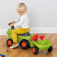 Falk Claas Looptractor Vintage Set Groen - thumbnail