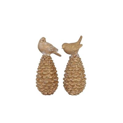 Beeld vogel 7.5x7.5x19cm