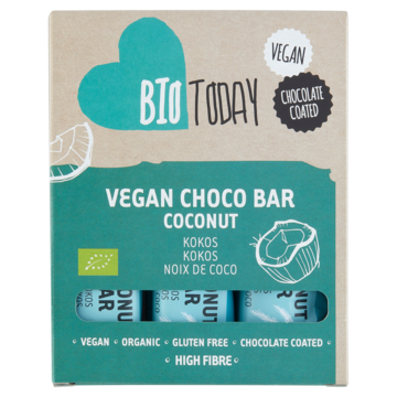 BioToday Coconut Bar 3 x 40 g bij Jumbo