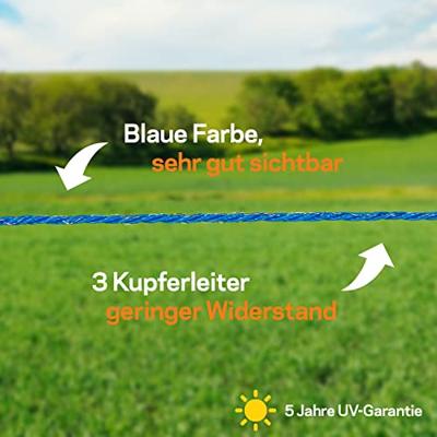 Gallagher TurboLine kunststofdraad blauw 1000m - 072477 072477