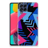 Samsung Galaxy M53 | TPU Hoesje | Funky Triangle - thumbnail