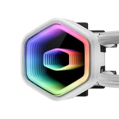 Cooler Master mlw-d24m-a18pa-rw masterliquid 240 core ii argb white, 2x 120mm argb, 4-pin pwm