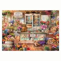 Ravensburger legpuzzel all seasons flowershop, 1000st. - thumbnail