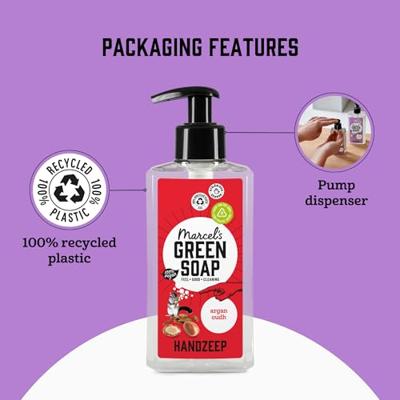 Marcel's Green Soap Handzeep argan & oudh 250 Milliliter