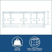 Bestway steel pro max zwembadset 305x76 cm - thumbnail