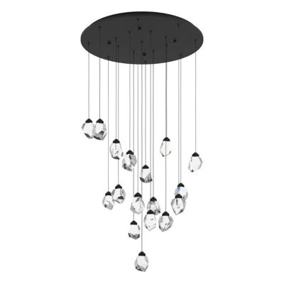 Stars of Light 17-lichts hanglampSindicat zwart rond - 390357