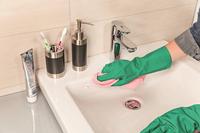 Vileda Dermo Plus “L” Handschoenen Groen Katoen, Nitril - thumbnail