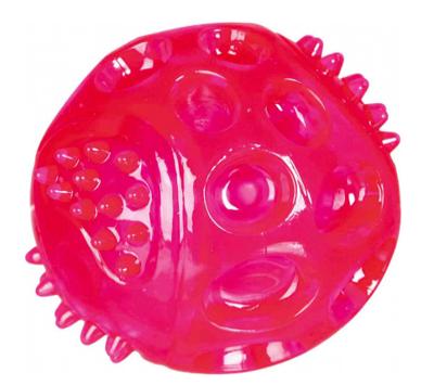 Trixie knipperbal zonder geluid drijvend tpr roze Trixie knipperbal zonder geluid drijvend tpr roze