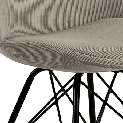 Bendt Eetkamerstoel 'Liva' Rib, kleur Beige Bendt Eetkamerstoel 'Liva' Rib, kleur Beige