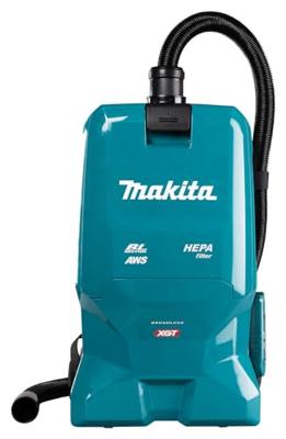 Makita VC012GZ01 Rugstofzuiger | Zonder accu's en lader | Met aansluiting. 3 adapters en AWS zender | In doos - VC012GZ01