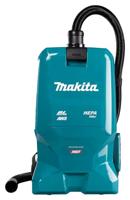 Makita VC012GZ01 Rugstofzuiger | Zonder accu's en lader | Met aansluiting. 3 adapters en AWS zender | In doos - VC012GZ01 - thumbnail