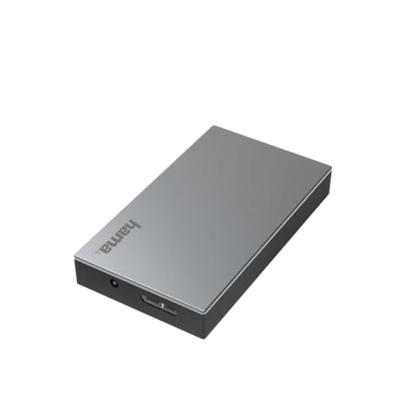 Hama USB-hub multiport data (USB 3.0, 4 poorten, overdrachtssnelheid Super Speed 5 Gbit/s, snel opladen, 10 jaar garantie, plug & play, met kabel en voeding) antraciet